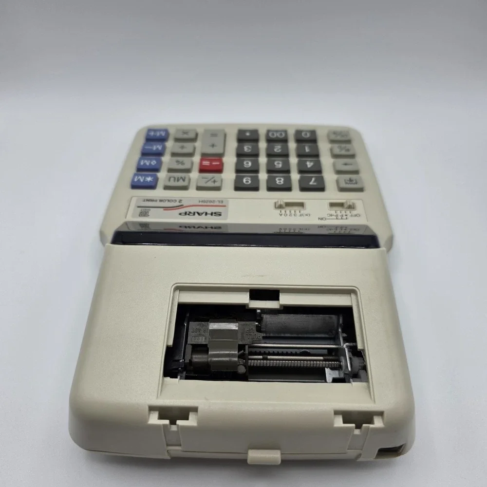 Sharp EL-2626hH 12 Digit Print/Display Calculator Vintage Calculator NO CORD